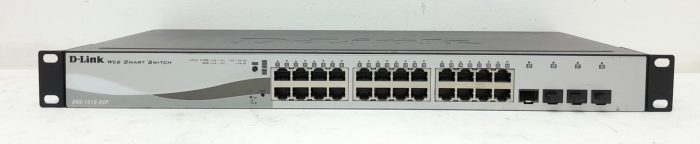 D-Link DGS-1210-24P 24 Port Web Smart Switch with PoE & 4 SFP Ports - Image 2