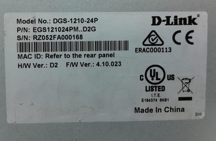 D-Link DGS-1210-24P 24 Port Web Smart Switch with PoE & 4 SFP Ports - Image 3