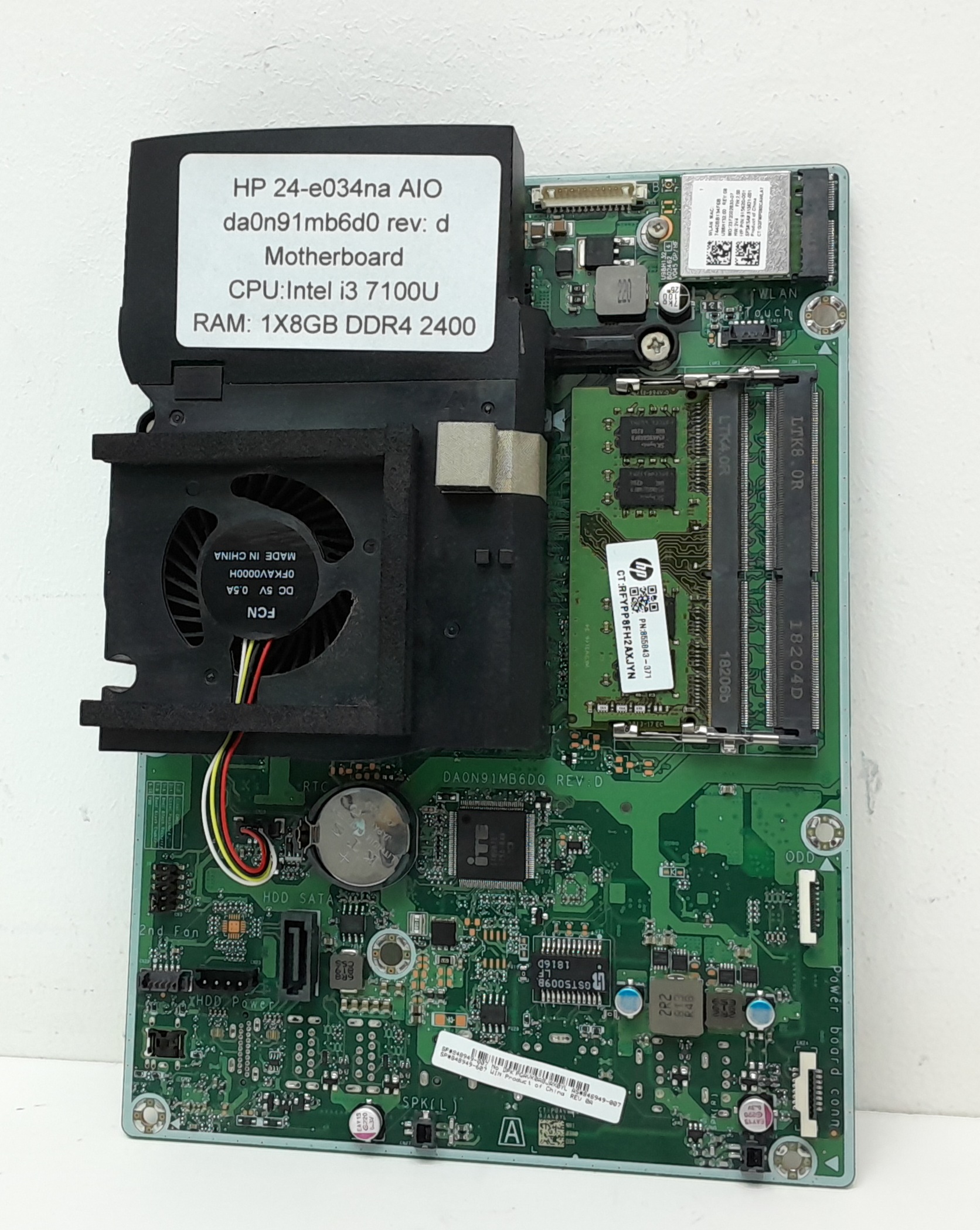 20240314_094733 HP 24-e034na AIO da0n91mb6d0 rev D Motherboard - Image 1