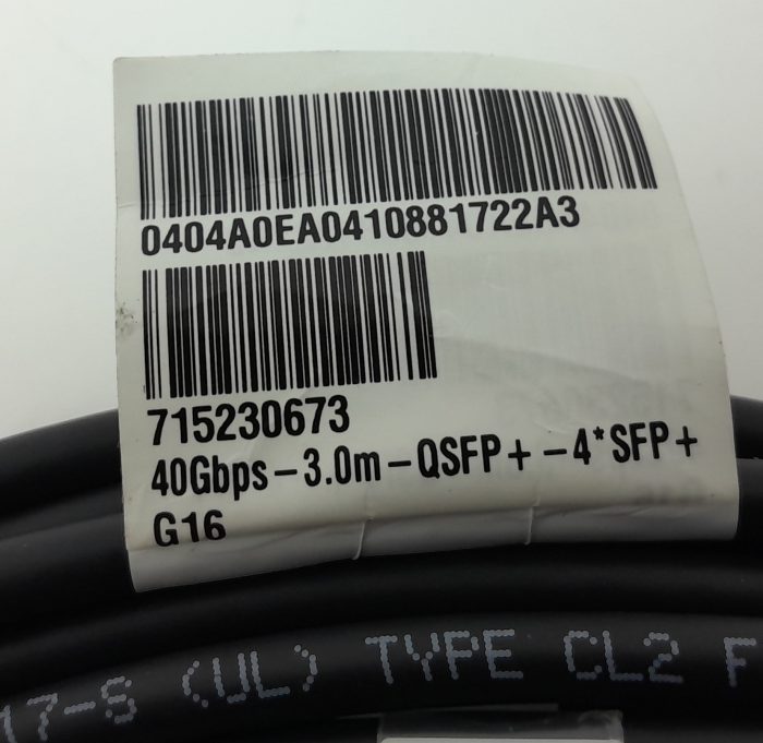 40Gbps-3.0m-QSFP+-4*SFP+G16 Stacking Cable - Image 4