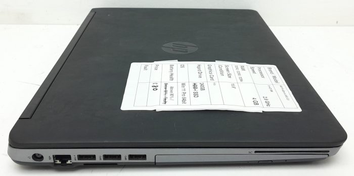 HP Probook 650 G1 - i5-4210M 2.6GHz - 4GB - 15.6" - 250GB SSD - Windows 11 Pro 64bit - Image 6