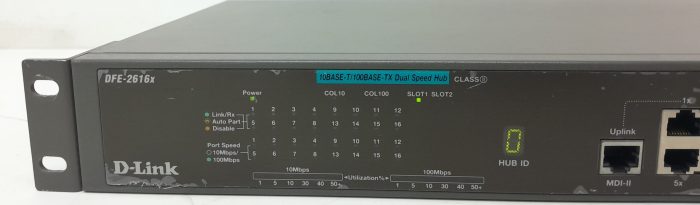 D-Link DFE-2616X 10BASE-T/100BASE-TX Dual Speed Hub - Image 6