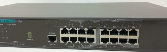 D-Link DFE-2616X 10BASE-T/100BASE-TX Dual Speed Hub - Image 5