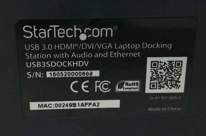StarTech.Com USB3SDOCKHDV USB 3.0 HDMI/DVI/VGA Laptop Docking Station With Audio and Ethernet - Image 3