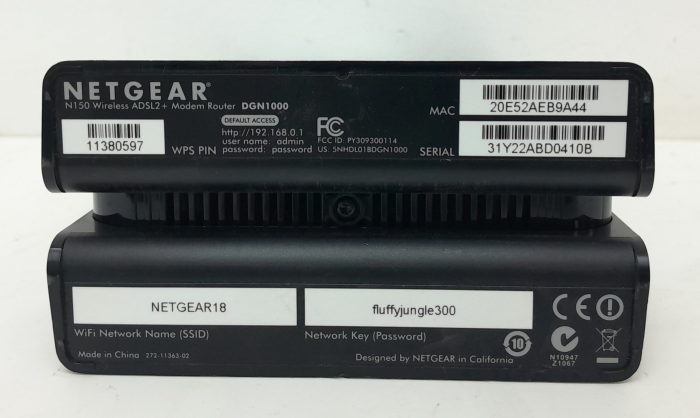 Netgear DGN1000 N150 Wireless ADSL2+ Modem Router - Image 3
