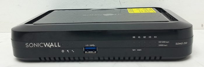 SonicWall Soho 250 APL41-0D6 Security Firewall - Image 2