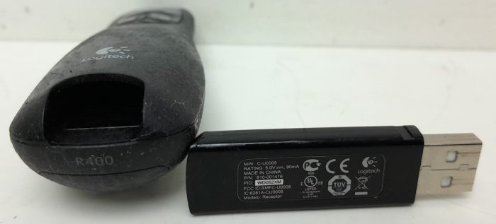 Logitech R400 Receptor C-U0005 Wireless Presentation Remote Control - Image 3
