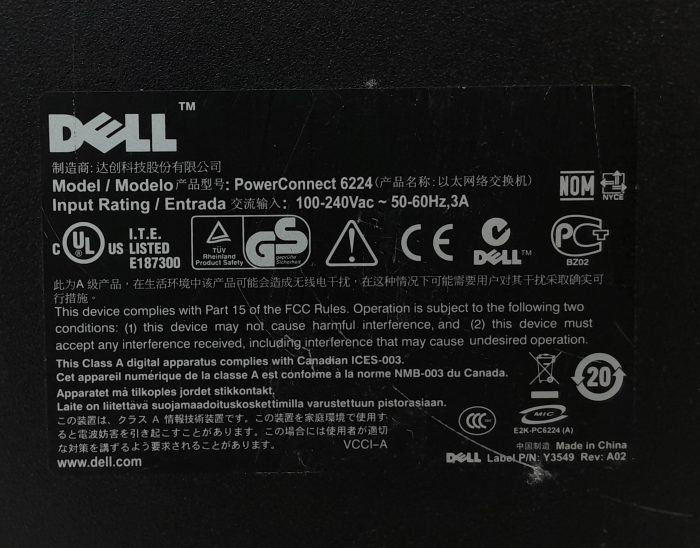 Dell PowerConnect 6224 24-Port Switch - Image 3