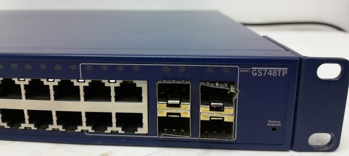 Netgear Prosafe GS748TP 48 Port Gigabit Smart Switch with 48 PoE Ports - Image 5