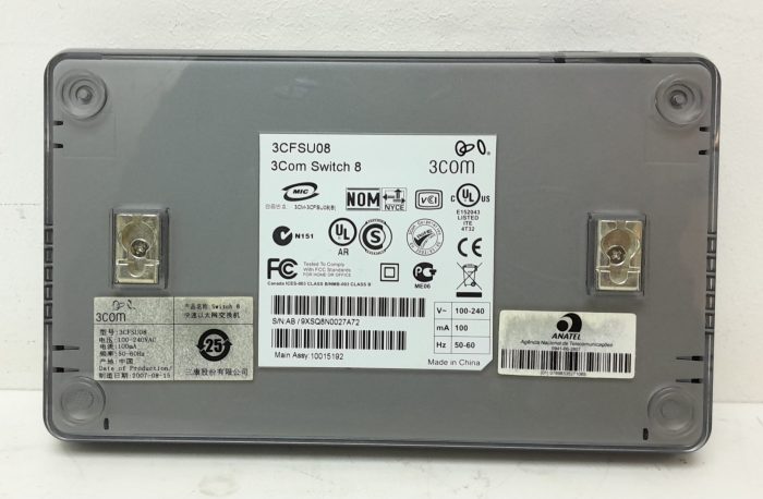 3Com 3CFSU08 8 Port Switch - Image 3