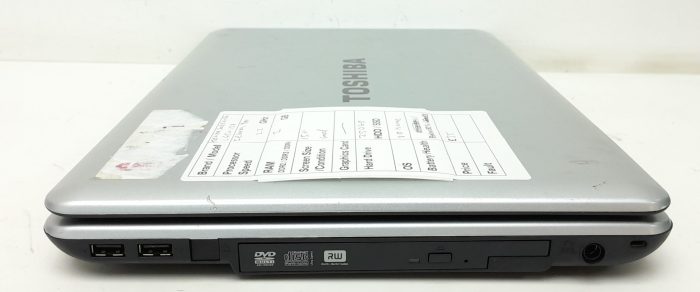 Toshiba Satellite Pro L450-13R - Celeron 900 2.2GHz - 2GB Ram - 15.6" - 250GB HDD - Windows 10 Home - Image 6