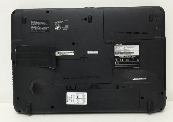 Toshiba Satellite Pro L450-13R - Celeron 900 2.2GHz - 2GB Ram - 15.6" - 250GB HDD - Windows 10 Home - Image 4