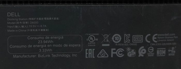 Dell D6000 Docking Station - Image 3