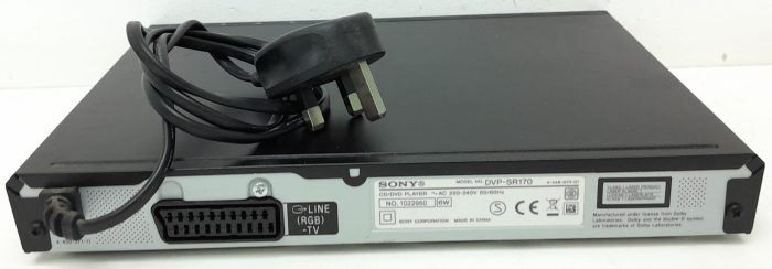 Sony DVP-SR170 CD/DVD Player - Image 4