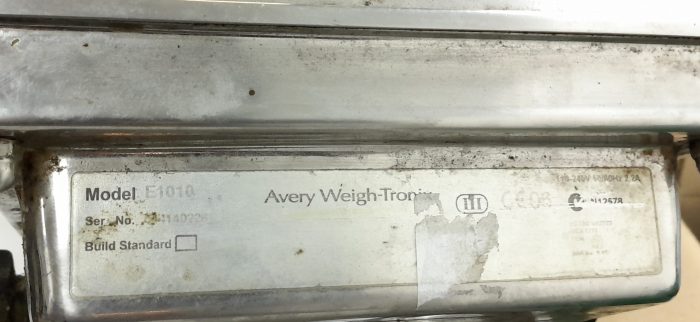 Avery Weigh-Tronix E1010 Scale - Image 5
