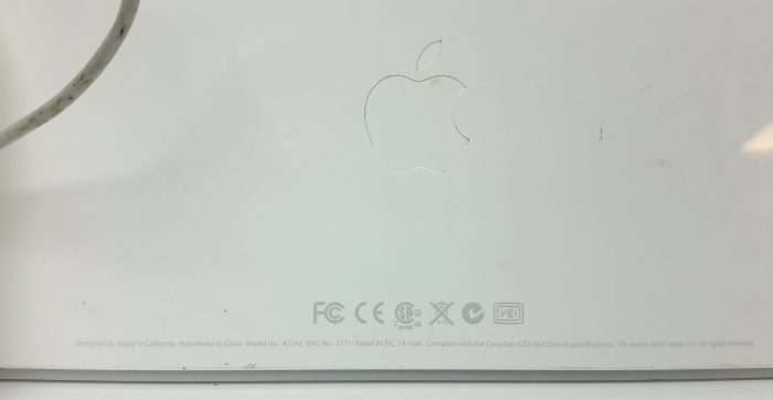 Apple A1234 & A1152 USB Keyboard & Mouse - Image 3