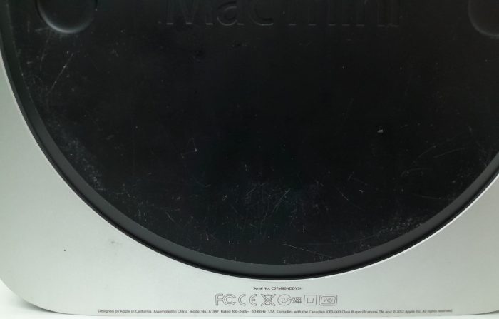 Apple Mac Mini Server A1347 - i7-3720QM 2.6GHz - 16GB - 240GB SSD - Catalina 10.15 Late 2012 - Image 5