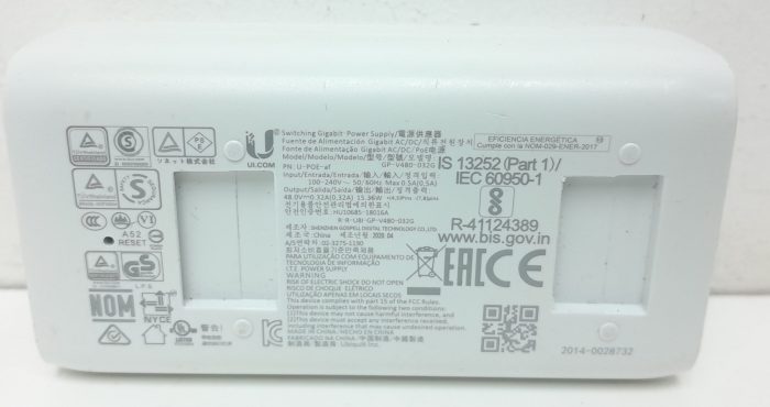 Ubiquiti GP-V480-032G UPoE Switching Gigabit Power Supply - Image 3