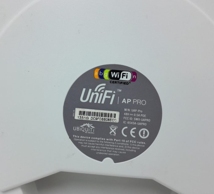 Unifi Ubiquiti AP PRO UAP-Pro PoE Wireless Access Point (No Mounting Plate) - Image 3
