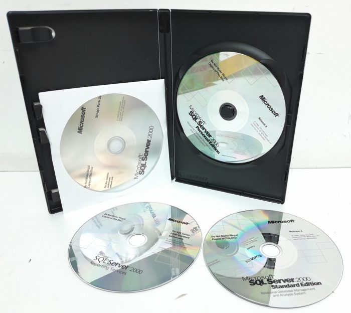 Microsoft SQL Server 2000 Standard Edition With Service Pack 3a & Reporting Services Software CDs - Image 4