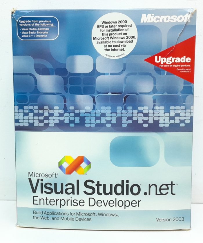 Microsoft Visual Studio.net Enterprise Developer Software To Build Applications For Microsoft Windows - Image 2