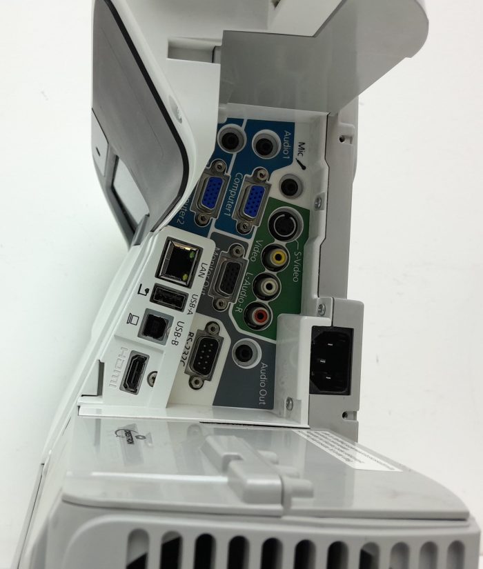 Epson EB-470 H456B HDMI VGA LCD Projector 1189 Lamp Hours Used - Image 4