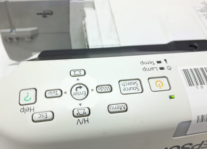 Epson EB-470 H456B HDMI VGA LCD Projector 1168 Lamp Hours Used - Image 7