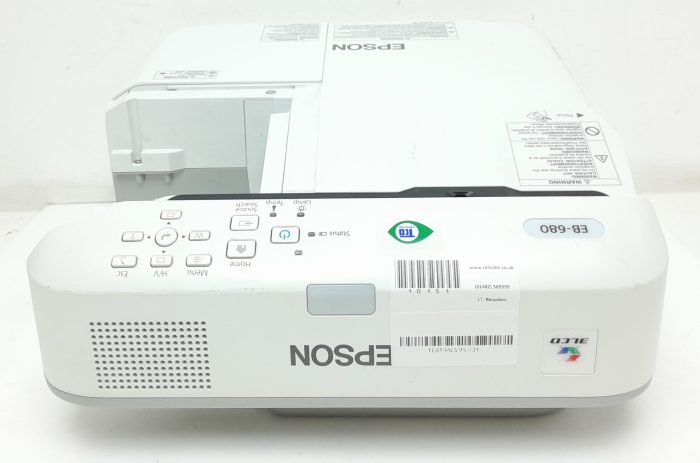 Epson EB-680 H746B HDMI VGA LCD Projector 12 Lamp Hours Used - Image 6