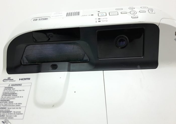 Epson EB-575Wi H601B HDMI VGA LCD Projector 890 Lamp Hours Used - Image 6