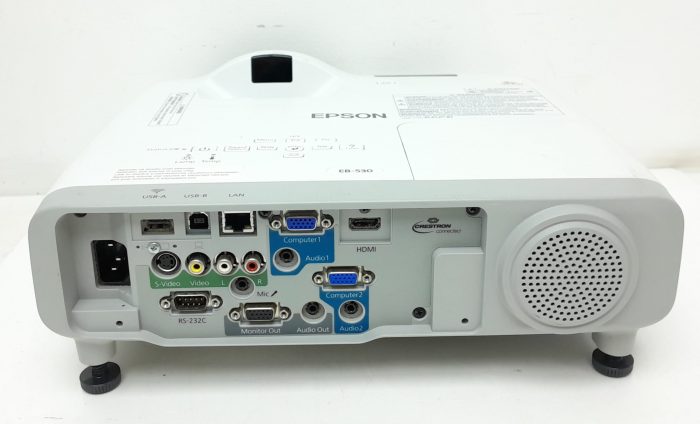 Epson EB-530 H673B HDMI VGA LCD Projector 1105 Lamp Hours Used - Image 4