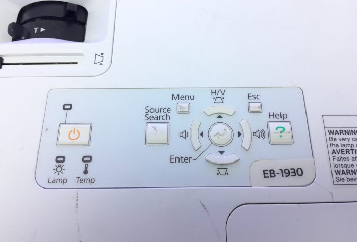 Epson EB-1930 H506B HDMI VGA LCD Projector 1369 Lamp Hours Used - Image 7