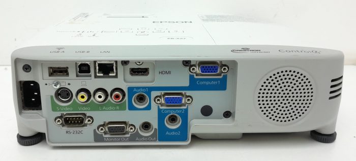 Epson H692B EB-X27 HDMI VGA LCD Projector 1885 Lamp Hours Used - Image 4
