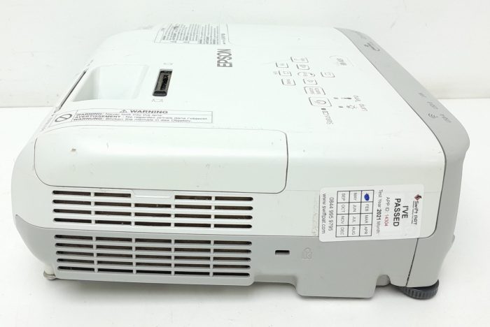 Epson H692B EB-X27 HDMI VGA LCD Projector 1168 Lamp Hours Used - Image 5