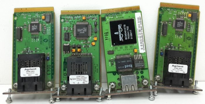 Mixed Lot x2 HP J4853A 100-FX SC, x1 J4834A 100/1000-T Transreceiver & x1 J4131A Gigabit-SX Fibre-Optic Modules - Image 4