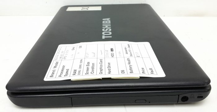 Toshiba Satellite Pro C660D-185 - AMD E-350 1.6GHz - 4GB Ram - 15.6" - 320GB HDD - Windows 10 Pro - Image 5