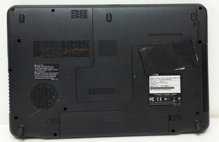 Toshiba Satellite Pro C660D-185 - AMD E-350 1.6GHz - 4GB Ram - 15.6" - 320GB HDD - Windows 10 Pro - Image 4