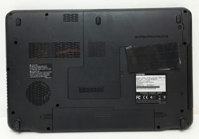 Toshiba Satellite Pro C660D-185 - AMD E-350 1.6GHz - 4GB Ram - 15.6" - 320GB HDD - Windows 10 Pro - Image 4