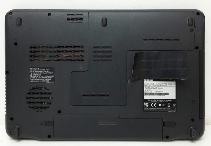 Toshiba Satellite Pro C660D-185 - AMD E-350 1.6GHz - 4GB Ram - 15.6" - 320GB HDD - Windows 10 Pro - Image 4