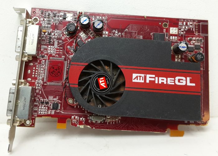 ATI FIREGL V3350 109-A77631-10 PCIE 256M Card - Image 2