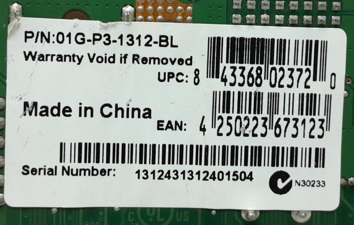 APCB 01G-P3-1312-BL Graphics Card - Image 3