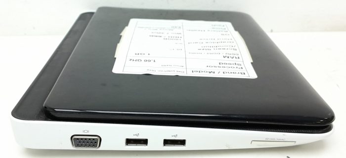 Dell Inspiron Mini 1012 - Atom N450 1.66GHz - 1GB RAM - 10.1" - 160GB HDD - Windows 7 32Bit - Image 6