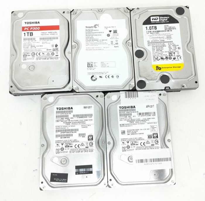 Various Brands Various 1TB Hard Drives - Image 2