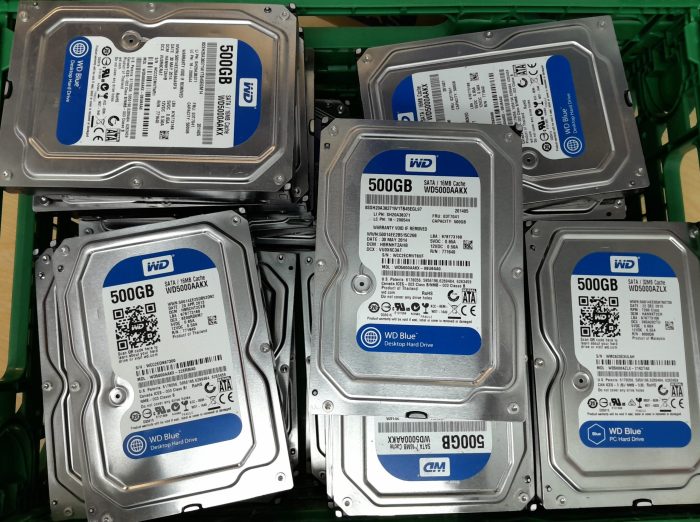 WD Blue	500GB Hard Drives - Image 3