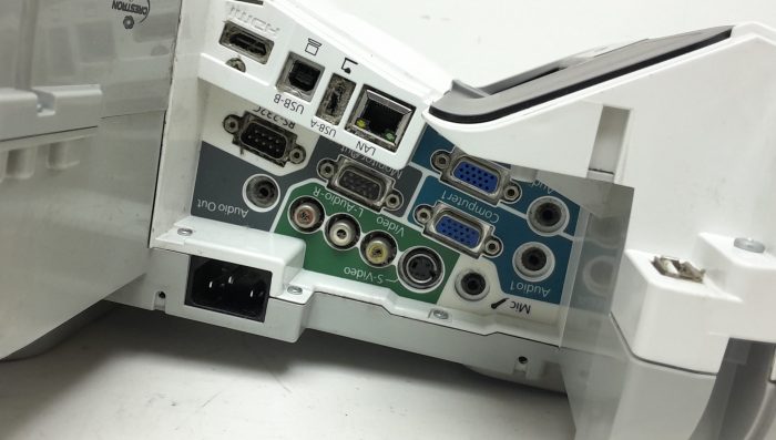 Epson EB-470 H456B HDMI VGA LCD Projector with 1955 Lamp Hours Used - Image 4