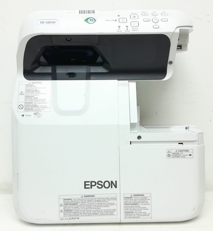 Epson EB-685W H744B HDMI VGA LCD Projector with 792 Lamp Hours Used - Image 6