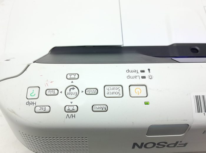 Epson EB-470 H456B HDMI VGA LCD Projector with 735 Lamp Hours Used - Image 7