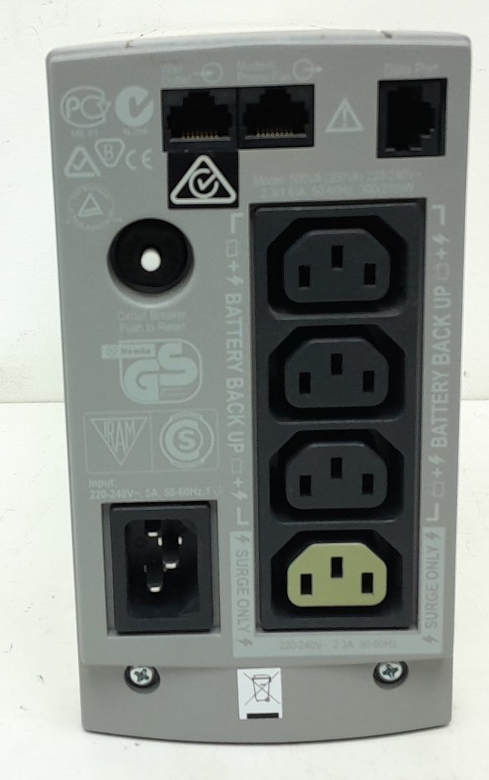APC Back-UPS CS 350 BK350EI Uninterruptible Power Supply UPS - Image 5