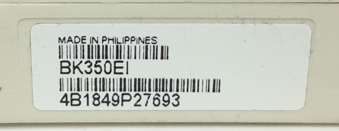 APC Back-UPS CS 350 BK350EI Uninterruptible Power Supply UPS - Image 3