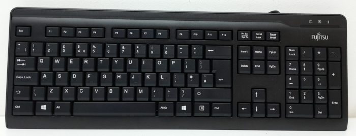 Fujitsu KB410 G PS2 GB Wired Keyboard - Image 2