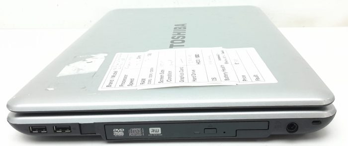 Toshiba Satellite Pro L450-13R - Celeron 900 2.2GHz - 2GB Ram - 15.6" - 250GB HDD - Windows 10 Home - Image 6